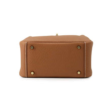 Load image into Gallery viewer, HERMES Lindy Gold Taurillon Clemence Size Mini