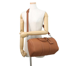 Load image into Gallery viewer, LOUIS VUITTON Keepall Bandouliere 35 TanM25980 Calf Leather LV Aerogram Size 35