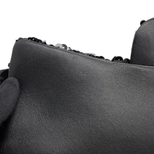 将图像加载到图库查看器中,CHANEL Matelasse Sequins Shoulder Bag BlackA01112 Lambskin Satin Sequins Size 25