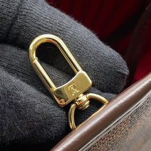将图像加载到图库查看器中,LOUIS VUITTON Neverfull RedN51109 Damier Ebene Canvas Size PM
