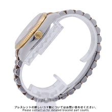 将图像加载到图库查看器中,ROLEX Datejust W36mm Stainless Steel K18YG Champagne Dial116233