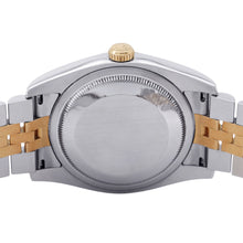 将图像加载到图库查看器中,ROLEX Datejust W36mm Stainless Steel K18YG Champagne Dial116233