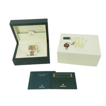 将图像加载到图库查看器中,ROLEX Datejust W36mm Stainless Steel K18YG Champagne Dial116233