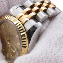 Load image into Gallery viewer, ROLEX Datejust W26mm Stainless Steel K18YG Champagne Dial179173