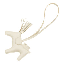 Load image into Gallery viewer, HERMES Rodeo Bag Charm Craie Lambskin Size PM