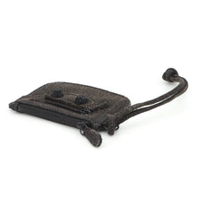 Load image into Gallery viewer, BALENCIAGA Lucagol Coin purse Black7767692AAB91000 Denim/Rhinestone
