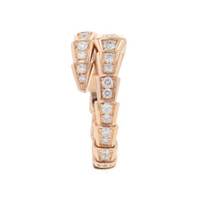 将图像加载到图库查看器中,BVLGARI Serpenti Viper Ring Size M (approximately 11-13)355976 18K Pink Gold
