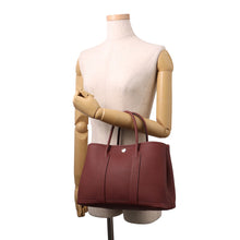 Load image into Gallery viewer, HERMES Garden Party Rouge H Negonda Leather Size TPM