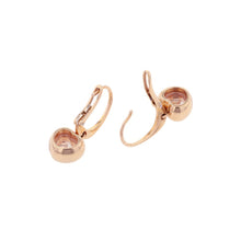 将图像加载到图库查看器中,Chopard Happy Diamond Icon Earrings839007-5001 18K Pink Gold