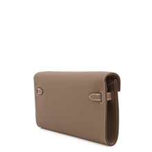 Load image into Gallery viewer, HERMES Kelly wallet long to go Etoupe Evercolor