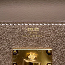 Load image into Gallery viewer, HERMES Kelly wallet long to go Etoupe Evercolor