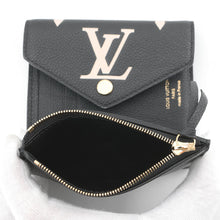 Load image into Gallery viewer, LOUIS VUITTON Portefeuille Victorine Noir/BeigeM80968 Monogram Empreinte Leather