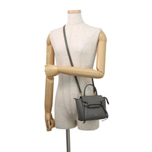 Load image into Gallery viewer, CELINE Belt bag Gray189003 Leather Size Nano