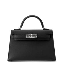 Load image into Gallery viewer, HERMES Mini Kelly 2 Black Epsom