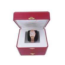 Load image into Gallery viewer, CARTIER Santos Demoiselle LM H37mm×W26mm 18K Pink Gold White DialWF9007Z8