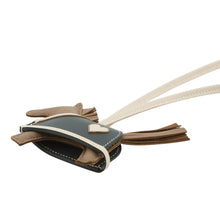 将图像加载到图库查看器中,HERMES Rodeo Loveo Cool Beige Marfa/Craie/Vert Mangrove Lambskin