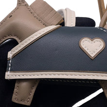 将图像加载到图库查看器中,HERMES Rodeo Loveo Cool Beige Marfa/Craie/Vert Mangrove Lambskin
