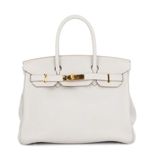 Load image into Gallery viewer, HERMES Birkin Pearl Grey Togo Leather Size 30