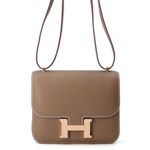 Load image into Gallery viewer, HERMES Constance 3 Miroir Etoupe Epsom Size Mini