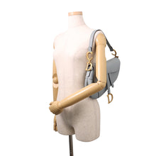 将图像加载到图库查看器中,Dior Saddle bag BlueM0446CWVG Leather