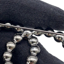 将图像加载到图库查看器中,CHANEL CC Logo Brooch Faux Pearl Light Stone Metal