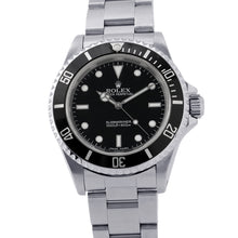 Load image into Gallery viewer, ROLEX Submariner No-Date W40mm Stainless Steel Black Dial14060M