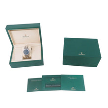 Load image into Gallery viewer, ROLEX Datejust W36mm Stainless Steel Bright Blue Dial126200