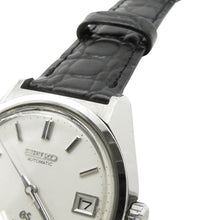 Load image into Gallery viewer, SEIKO Grand Seiko Hi-Beat 36000 W37mm Stainless Steel Leather Silver Dial6145-8000