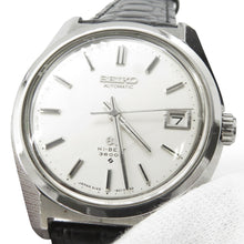 Load image into Gallery viewer, SEIKO Grand Seiko Hi-Beat 36000 W37mm Stainless Steel Leather Silver Dial6145-8000