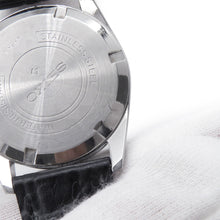 将图像加载到图库查看器中,SEIKO Road marvel 36000 W34mm Stainless Steel Leather Silver Dial5740-8000
