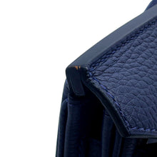 Load image into Gallery viewer, HERMES Kelly Akkad Blue Nuit Togo Leather Size PM