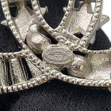 Load image into Gallery viewer, CHANEL CC Logo Star Brooch Metal Faux Pearl Rhinestone