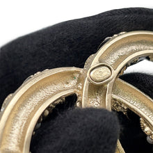 Load image into Gallery viewer, CHANEL CC Logo BroochAB5776 Gold Plated Rhinestone Faux Pearl