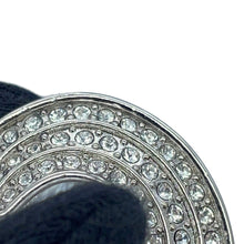 将图像加载到图库查看器中,CHANEL CC Logo Heart Brooch Metal Rhinestone