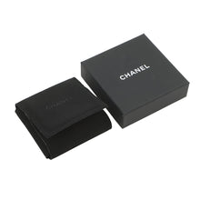将图像加载到图库查看器中,CHANEL CC Logo Heart Brooch Metal Rhinestone