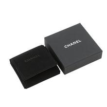 Load image into Gallery viewer, CHANEL CC Logo Brooch BlackAB9679 Gold Plated Leather Rhinestone Faux Pearl