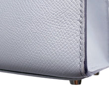 将图像加载到图库查看器中,HERMES Kelly Sellier Blue Gacier Epsom Size 28