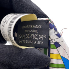 将图像加载到图库查看器中,HERMES Twilly Cane Umbrella and Duel De l'Ombrelle aux Duels Vieux Black / Blue / Jaune Viff Silk100%