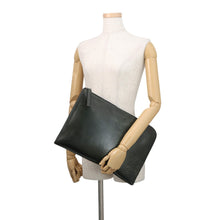 Load image into Gallery viewer, Berluti Clutch Bag Nino Dark GreenNINO_XL-V2 Scrit Calligraphy Size XL