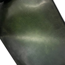 Load image into Gallery viewer, Berluti Clutch Bag Nino Dark GreenNINO_XL-V2 Scrit Calligraphy Size XL