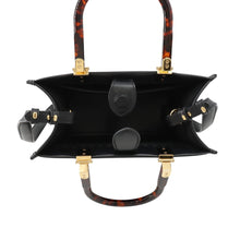 将图像加载到图库查看器中,FENDI Sunshine Shopper Small 2WAY Bag Black8BH394 Leather Size Small