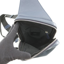 将图像加载到图库查看器中,FENDI Monster Bugs Eye Crossbody Bag Navy7VZ033 Nylon Leather