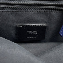 将图像加载到图库查看器中,FENDI Monster Bugs Eye Crossbody Bag Navy7VZ033 Nylon Leather