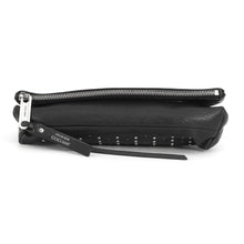 Load image into Gallery viewer, JIMMY CHOO Studded Clutch Bag Black Leather
