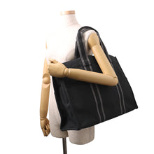 Load image into Gallery viewer, HERMES Fool Toe Black/Gray Canvas Size GM