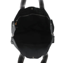 Load image into Gallery viewer, HERMES Fool Toe Black/Gray Canvas Size GM