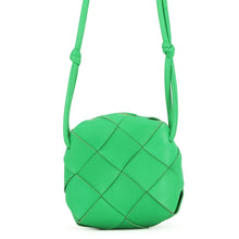 Load image into Gallery viewer, Bottega Veneta Maxi INTRECCIATO Mini Cassette Camera Bag Parakeet701915VCQC23722 Lambskin