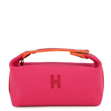 将图像加载到图库查看器中,HERMES Brid a Black Hibiscus Canvas Size PM
