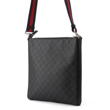 Load image into Gallery viewer, GUCCI GG Supreme Shoulder Bag Black474137 467391 GG Supreme Leather