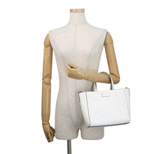 Load image into Gallery viewer, JIMMY CHOO Pegasus S 2WAY Bag White221PEGASI/S TOTE.WIQ Patent Leather